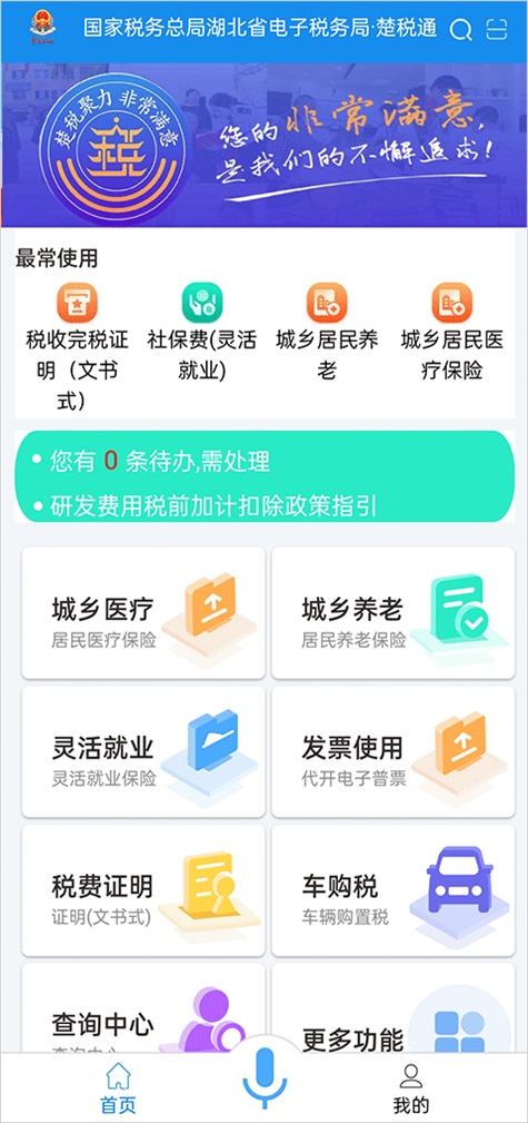 湖北税务app(楚税通)图片1